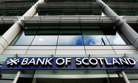 A branch of the Bank of Scotland