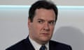 George Osborne looks sour.