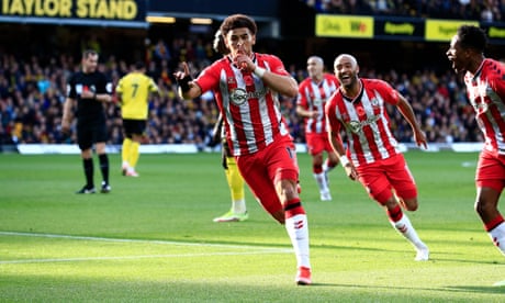 Che Adams strikes to lift Southampton and sink lacklustre Watford
