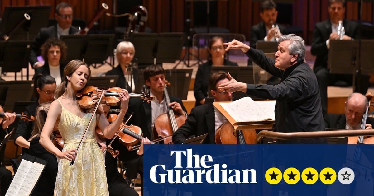 LSO/Frang/Pappano review – tragic and thrilling Shostakovich and silky and spiky Korngold