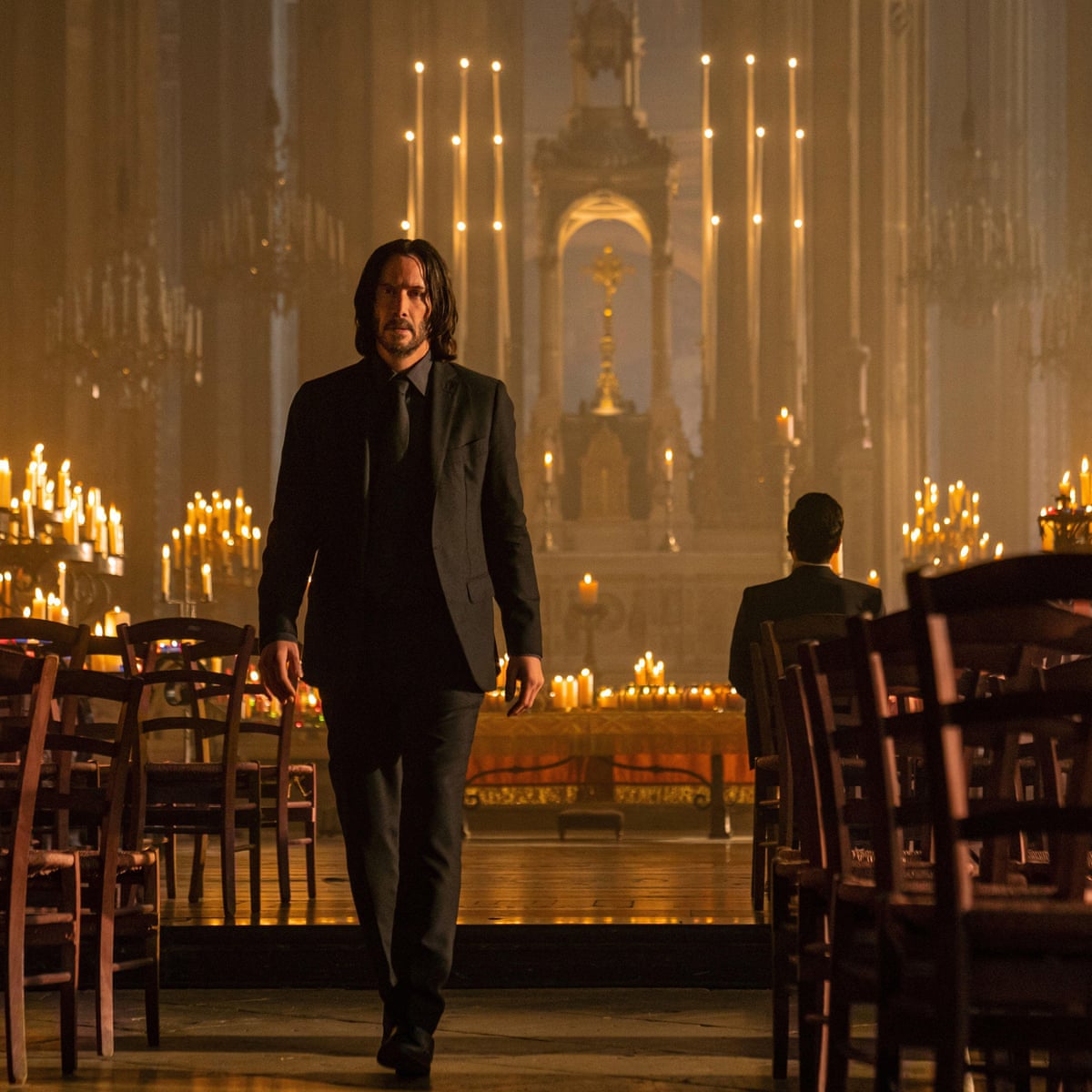 John Wick: Chapter 4 review – enjoyably pulpy slaughterfest