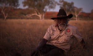 Martu elder Nyarri Nyarri Morgan in the Pilbara desert of Western Australia.
