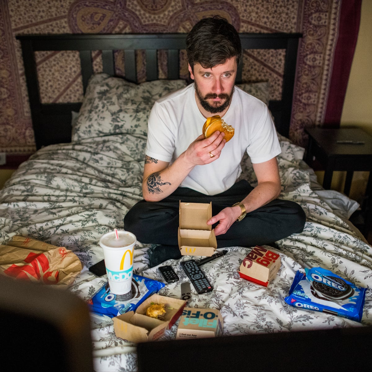 Golf Three Tvs And Big Macs In Bed My Week In The Life Of Donald Trump Us News The Guardian