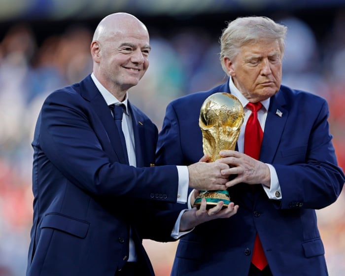 Fifa president Gianni Infantino accuses critics of spreading hate at World Cup