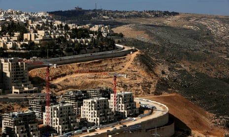 The Israeli settlement of Ramot in the occupied West Bank.