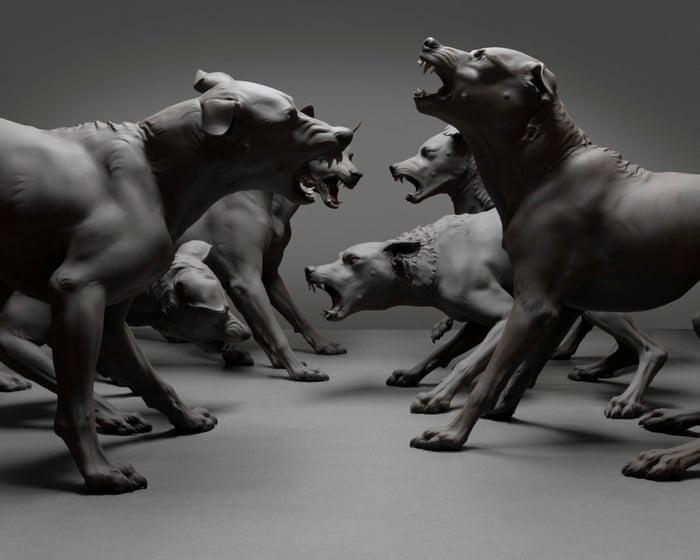 From fragile bodies to feral packs: Ron Mueck returns to Sydney