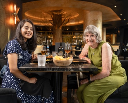 Saima and Liz smiling towards the camera