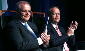 Scott Morrison and Bill Shorten