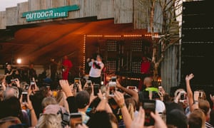 Lewis Capaldi performing at Barn on the Farm, Gloucester