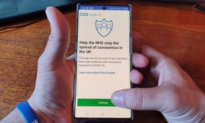 NHS coronavirus contact-tracing app