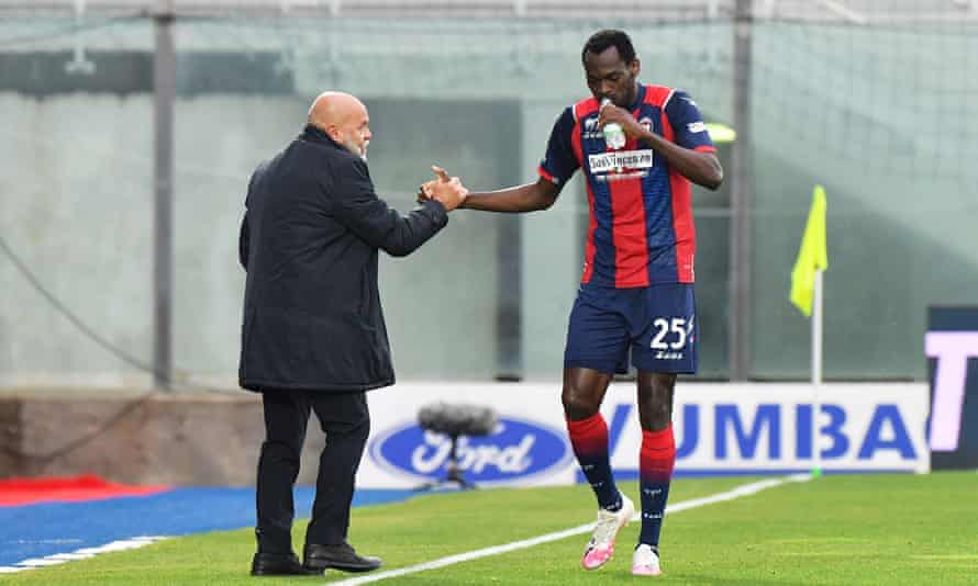 Serge Cosmi has got the best out of previously misfiring forward Simy.