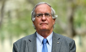 Australian Medical Association’s paediatric representative Dr Paul Bauert at Parliament House on Monday.