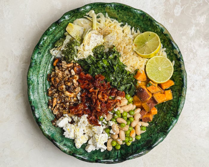 How to turn leftover cooked orzo into a delicious late-summer salad – recipe