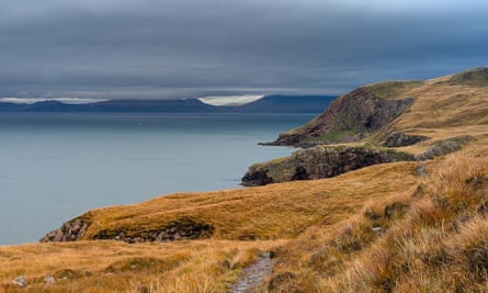 Path leading to Guirdil Bothy.