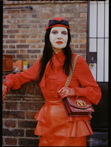 Princess Julia in Red, east London by Rebecca Zephyr Thomas ‘I have been photographing fashion, art and music icon Princess Julia for almost 20 years. We often shoot together, just the two of us, in locations around Julia’s east London flat, no stylist, no hair or makeup, just the two of us collaborating. Julia first found fame as one of the faces of the New Romantic movement, and her outfit in this image, at Fellows Court in Hoxton, harks back to that era of fashion’