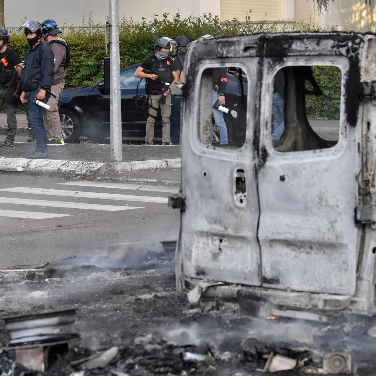 France Vows To End Violence In Dijon After Fourth Night Of Unrest France The Guardian