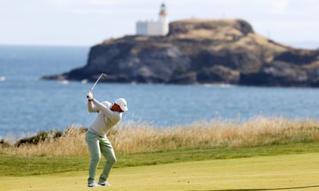 روري مك ايلروي، تصوير در روز اول مسابقات آزاد اسكاتلند