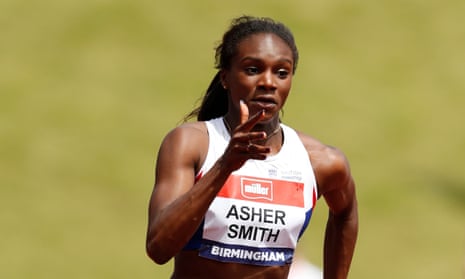 Dina Asher-Smith is training six days a week while studying for a history degree before the 2017 London world championships . 