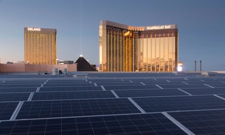 The Mandalay Bay convention center will become the biggest rooftop solar array in the US.