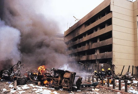The 1998 US embassy bombing in Nairobi, for which Sudan was ruled partly liable.