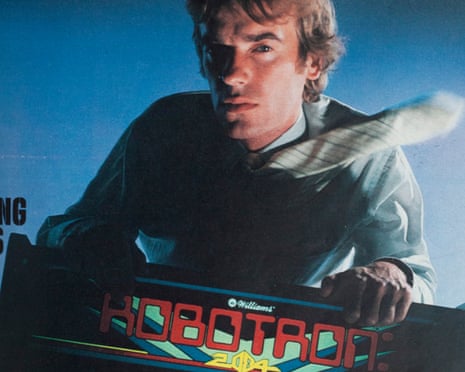 Martin Amis on the cover of the Observer Magazine in 1982