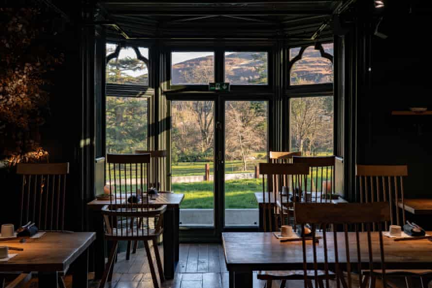 Ynyshir’s dining room