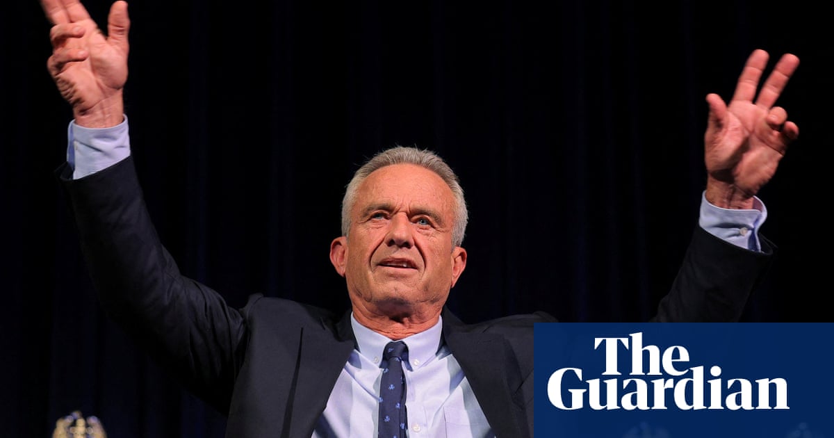 Will Robert F Kennedy Jr cause trouble for Joe Biden? – podcast - The Guardian