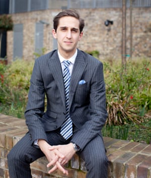 Deniz Gunes, an apprentice with Deloitte accountants in London.