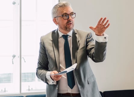 Dr David Banks at Nato war-gaming event at King’s College London, 31st May 2023