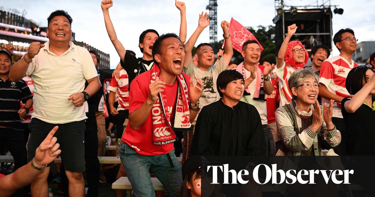 High fives and Guinness as Japan celebrates latest rugby shock