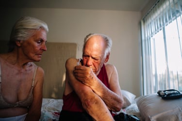 Isadora Kosofsky, Will administers insulin, as Jeanie watches (from the series Senior Love Triangle), 2012