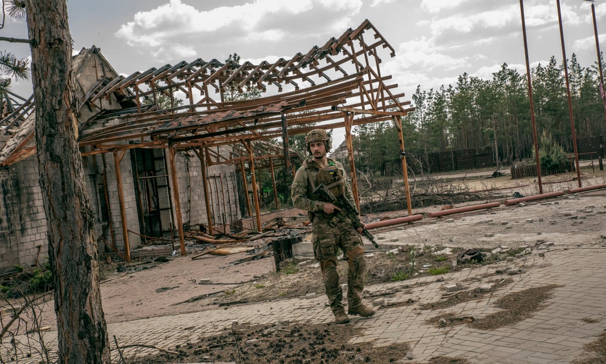 Putin on our doorstep: Ukrainians watch as the frontline edges closer | Ukraine | The Guardian