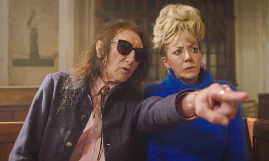 John Cooper Clarke and Diane Morgan in We Wish You a Mandy Christmas.