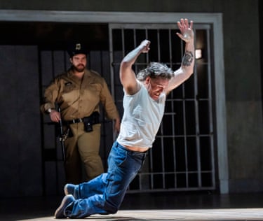 Michael Mayes (Joseph De Rocher) in Dead Man Walking by Jake Heggie at the London Coliseum.