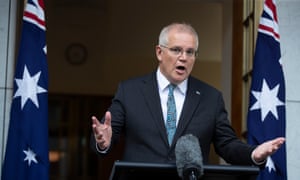 Scott Morrison speaks after today’s national cabinet meeting