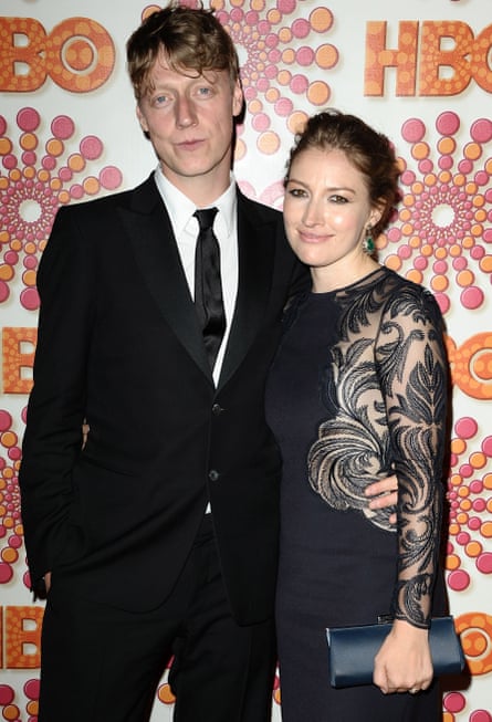With her ex-husband, Travis bassist Dougie Payne, in 2011.