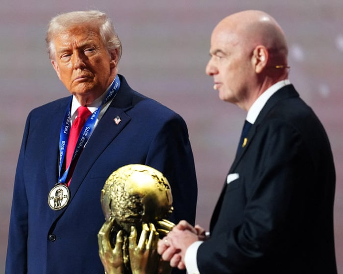 Infantino insists Trump has assured him Iran are ‘welcome’ to play at 2026 World Cup