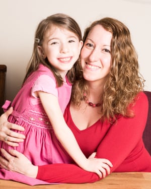 Donna Ferguson and her daughter Flora.
