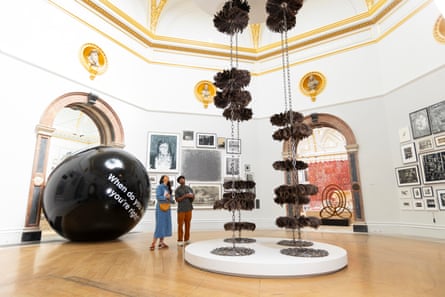 Great balls … inside the Summer Exhibition.