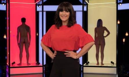 Naked Attraction with host Anna Richardson.