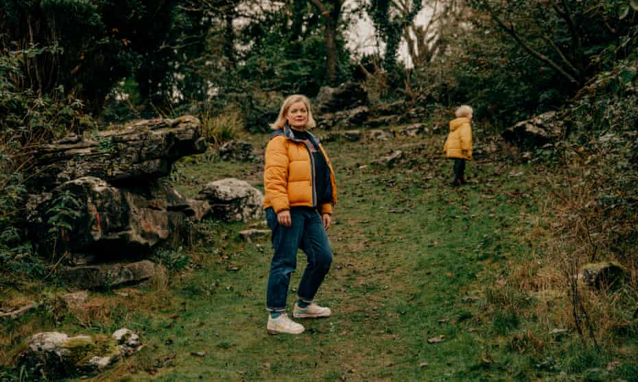 Heminsley and her son, December 2020