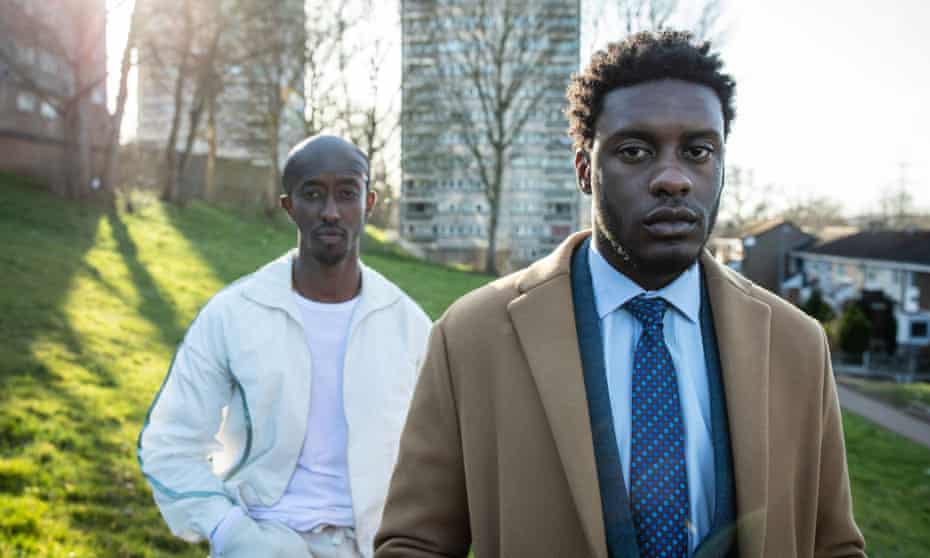 A tour de force … Samuel Adewunmi (right) as Hero, with Roger Jean Nsengiyumva as Jamil in You Don’t Know Me.