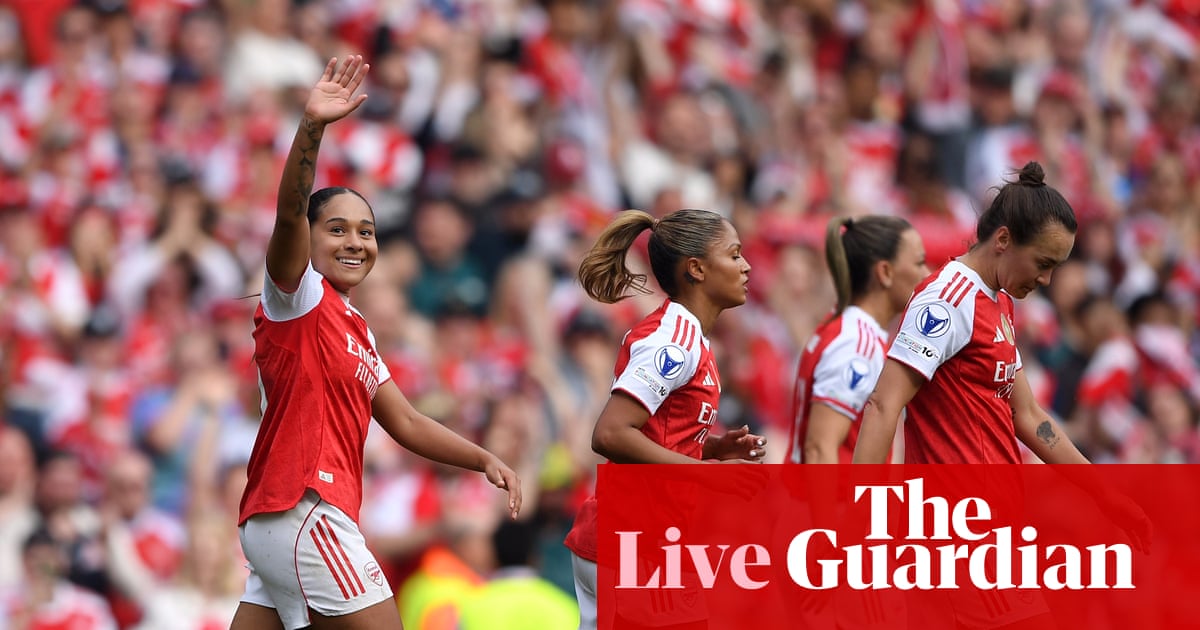 Arsenal v OL Lyonnes: Women’s Champions League semi-final, first leg – live