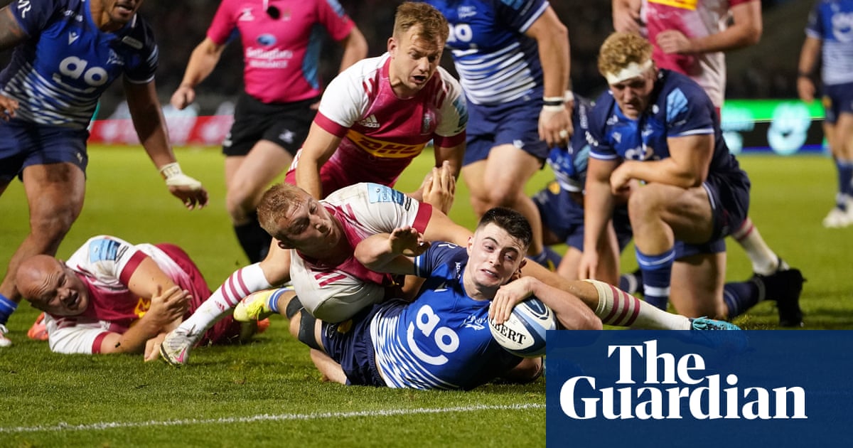 Quirke’s double tips seesaw contest Sale’s way and sinks Harlequins