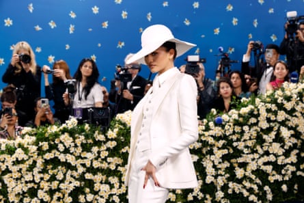 Zendaya at the 2025 Met Gala, where her outfit was inspired by Jagger.