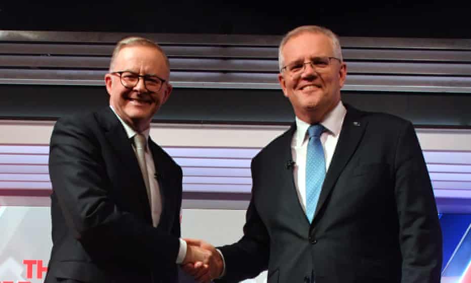 When it comes to the relative popularity of the leaders, where Scott Morrison is now in net negative, while Anthony Albanese sits in net positive, basically reversing the standings of Morrison and Bill Shorten three years ago.