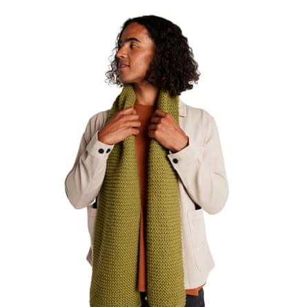 Wool and the Gang Smith Scarf Beginner knitting kit.