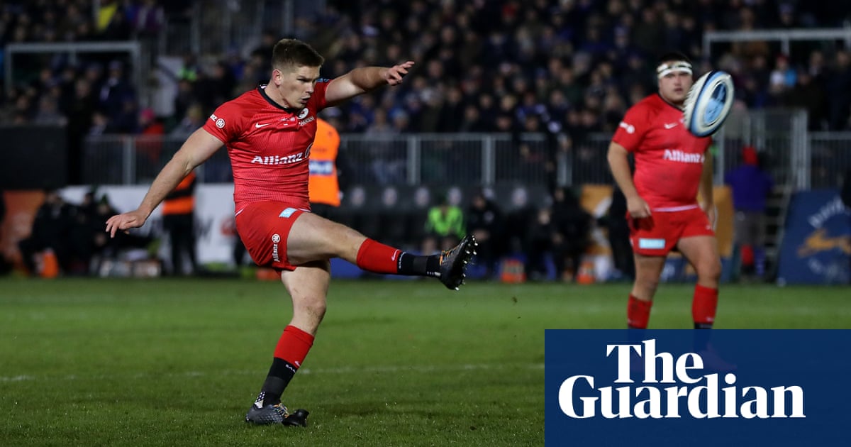 Returning England players help Saracens to much-needed win at Bath