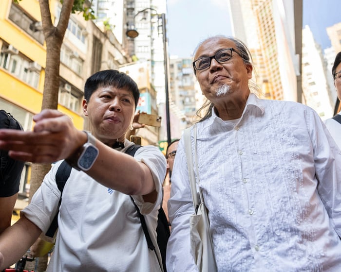 Hong Kong artist who tried to mark Tiananmen massacre with red thread intercepted by police