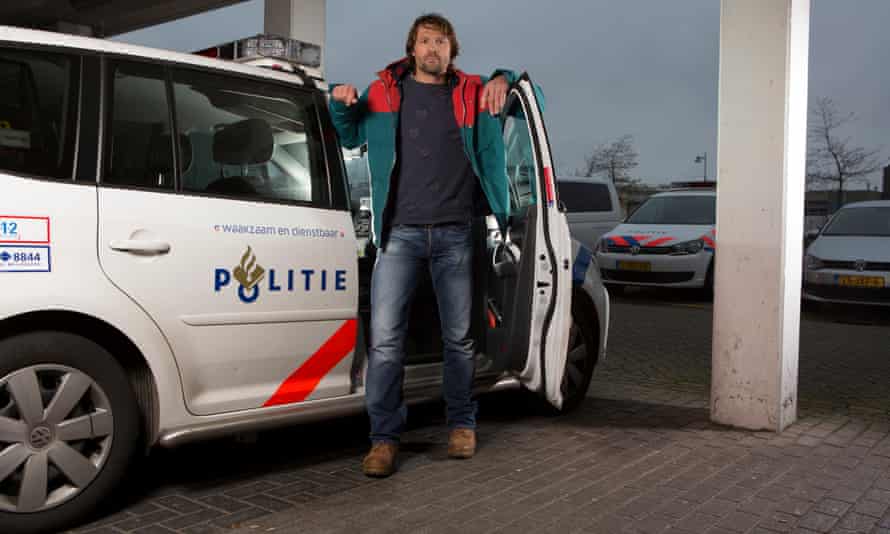 Detective Arjan de Zeeuw in Alkmaar, Netherlands in 2015.